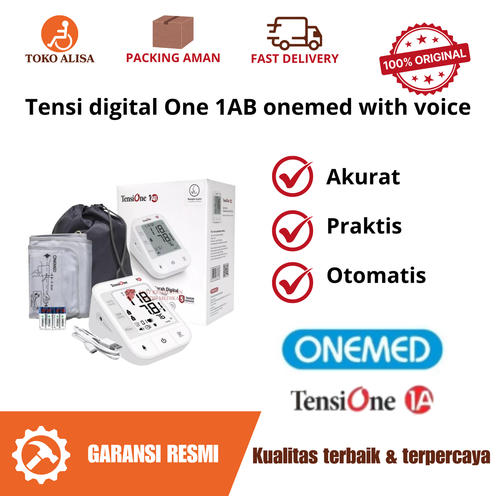 Tensi digital One 1AB onemed with voice